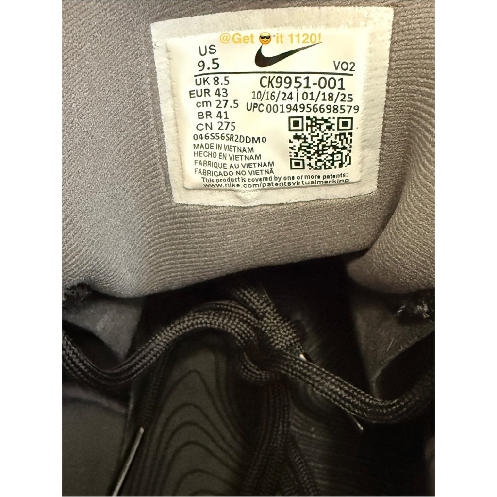 Nike React SFB Carbon Men’s Elite Outdoor Shoes CK9951-001 Black Size 9.5