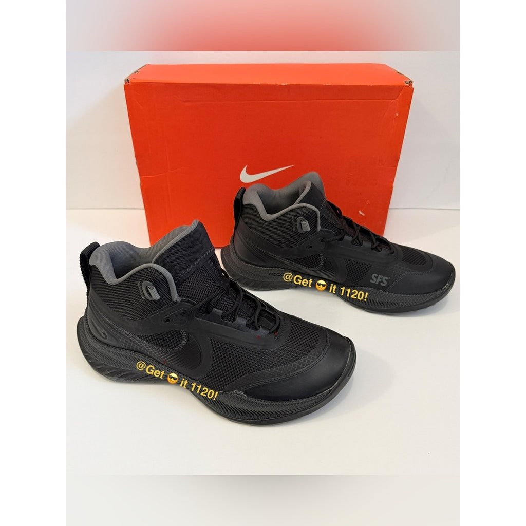 Nike React SFB Carbon Men’s Elite Outdoor Shoes CK9951-001 Black Size 9.5