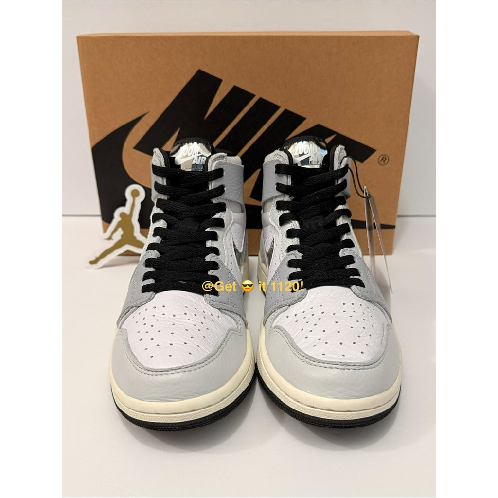 Air Jordan 1 High Zoom CMFT 2 (Chrome Swoosh) Women's Shoes FJ4652-100 Size 8