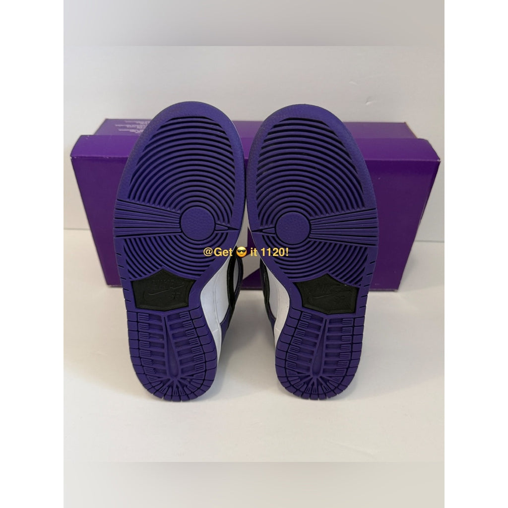 Nike SB Dunk Low Pro Men’s Skate Shoes BQ6817-500 Court Purple Size M 6 | W 7.5
