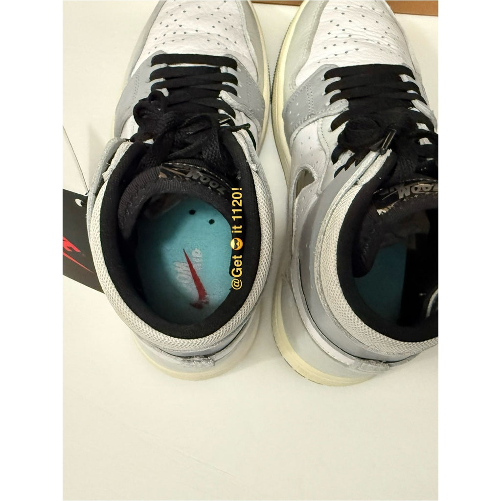Air Jordan 1 High Zoom CMFT 2 (Chrome Swoosh) Women's Shoes FJ4652-100 Size 8