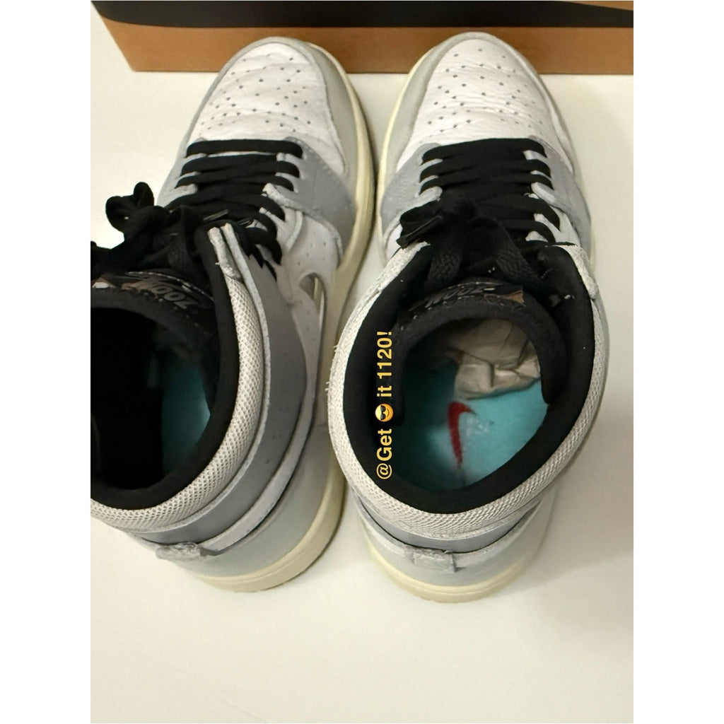 Air Jordan 1 High Zoom CMFT 2 (Chrome Swoosh) Women's Shoes FJ4652-100 Size 8