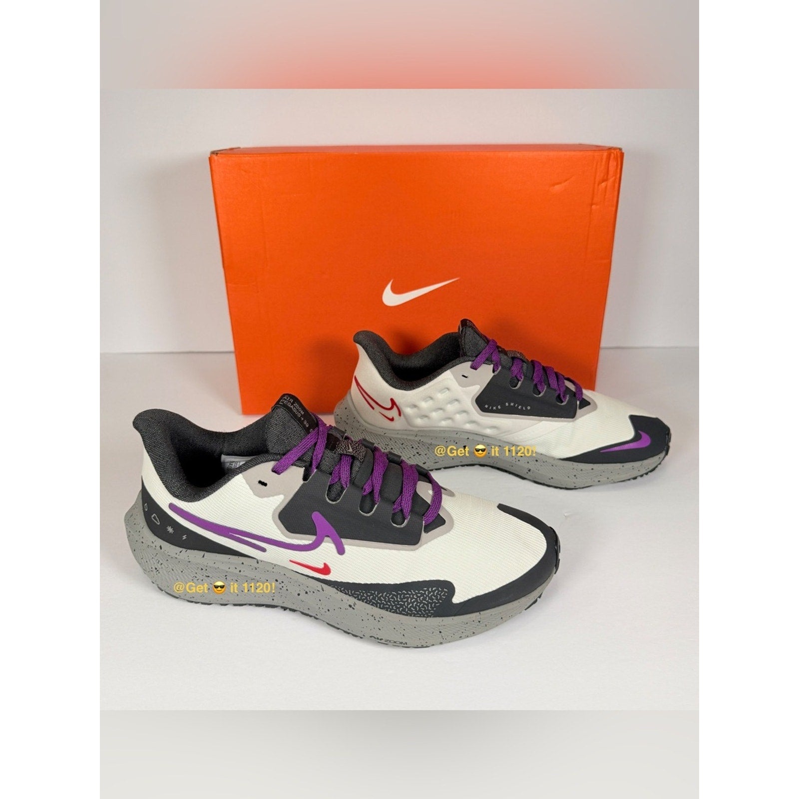 Nike Pegasus 39 Shield Women's Weatherized Road Running Shoes DO7626-003