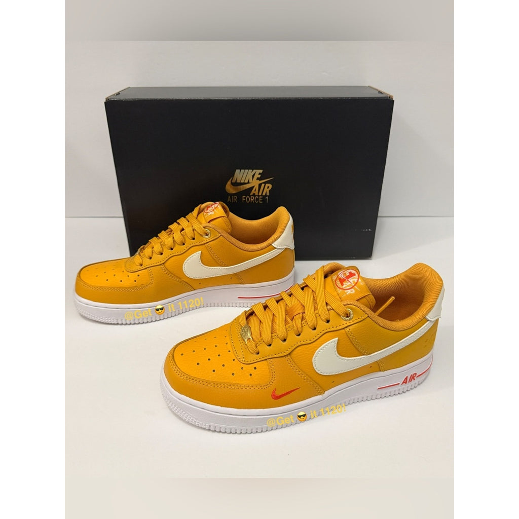 Nike Air Force 1 '07 SE 40th Anniversary Yellow Ochre Women’s Shoes DQ7582-700