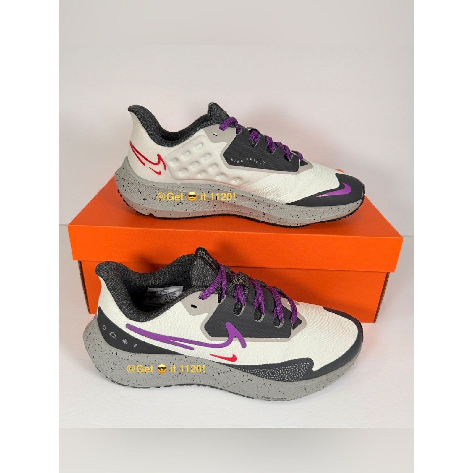 Nike Pegasus 39 Shield Women's Weatherized Road Running Shoes DO7626-003