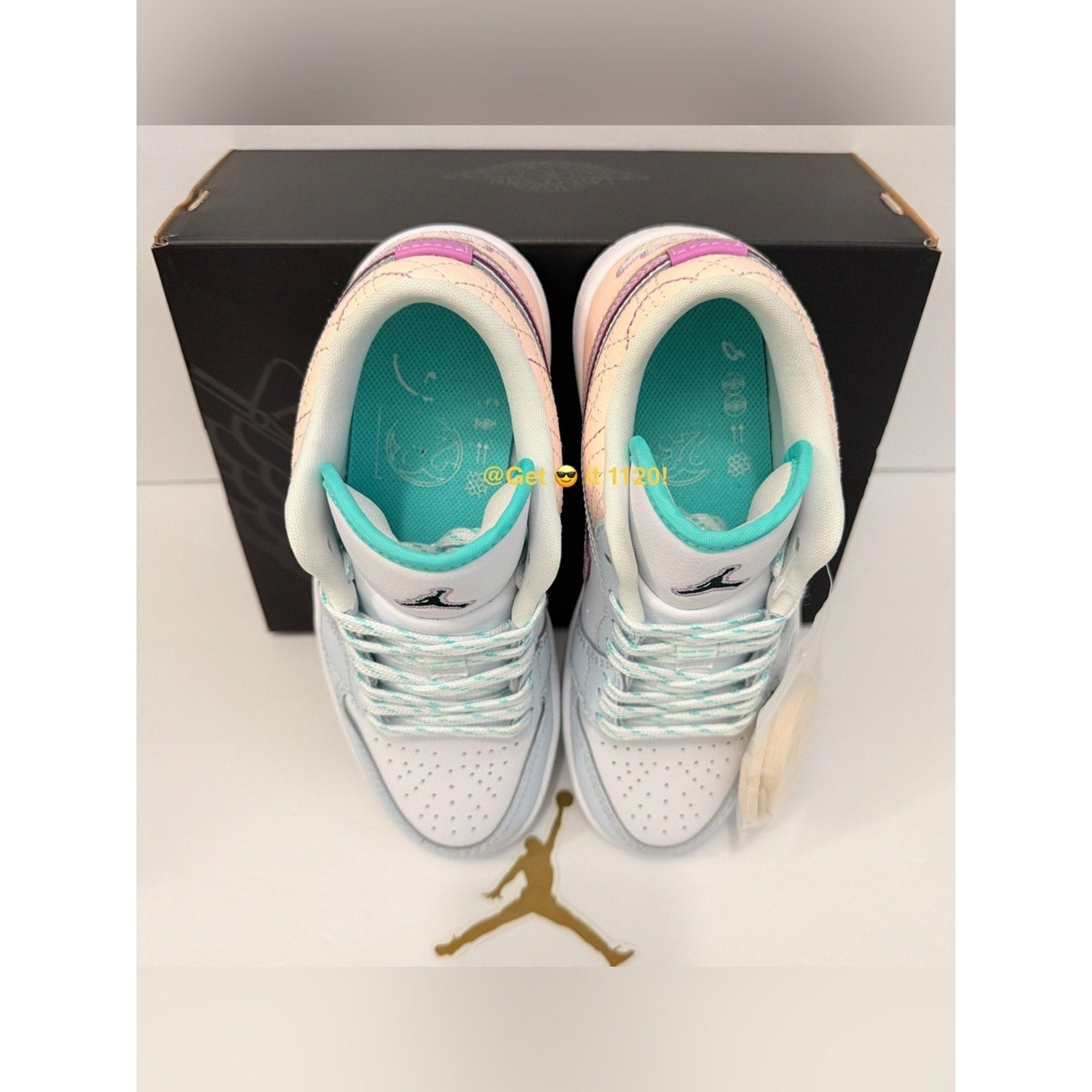 Air Jordan 1 Low (Multi-Color Sashiko) Women’s Shoes FV3623-151 Size 7.5