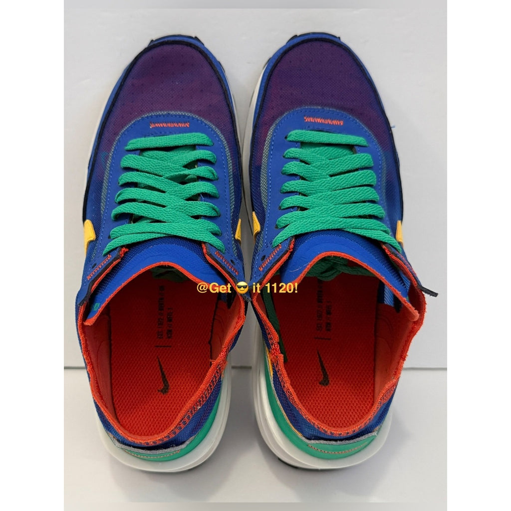 Nike Waffle One (Game Royal Citron Green) Women's Shoes DC2533-402 Size 8