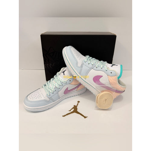 Air Jordan 1 Low (Multi-Color Sashiko) Women’s Shoes FV3623-151 Size 7.5