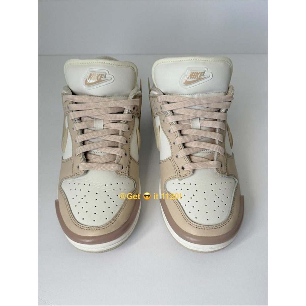 Nike Dunk Low Twist Sanddrift Women's Shoes DZ2794-102 Sail Pink Oxford Size 7.5