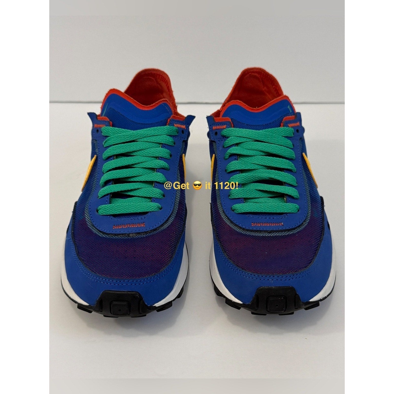 Nike Waffle One (Game Royal Citron Green) Women's Shoes DC2533-402 Size 8