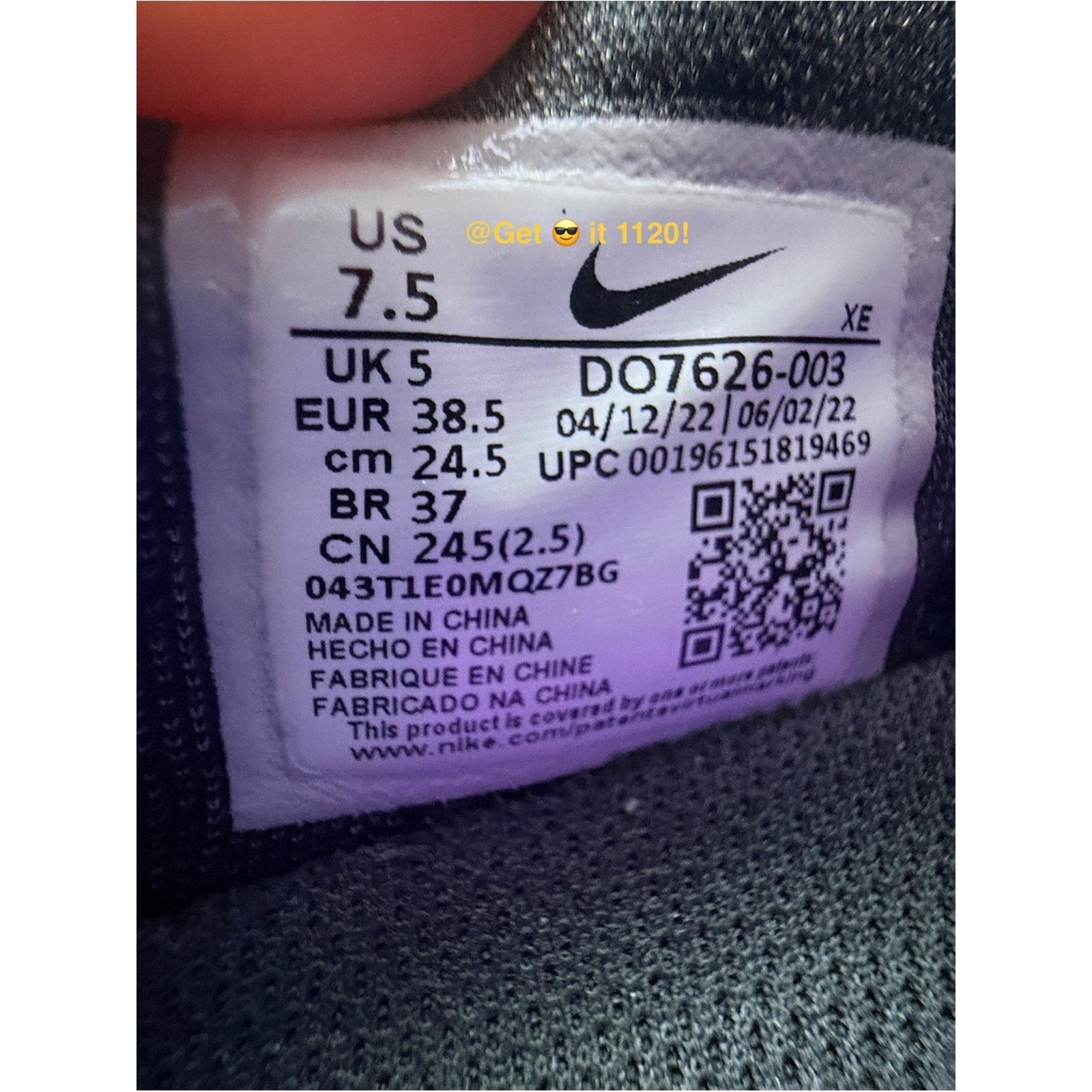 Nike Pegasus 39 Shield Women's Weatherized Road Running Shoes DO7626-003