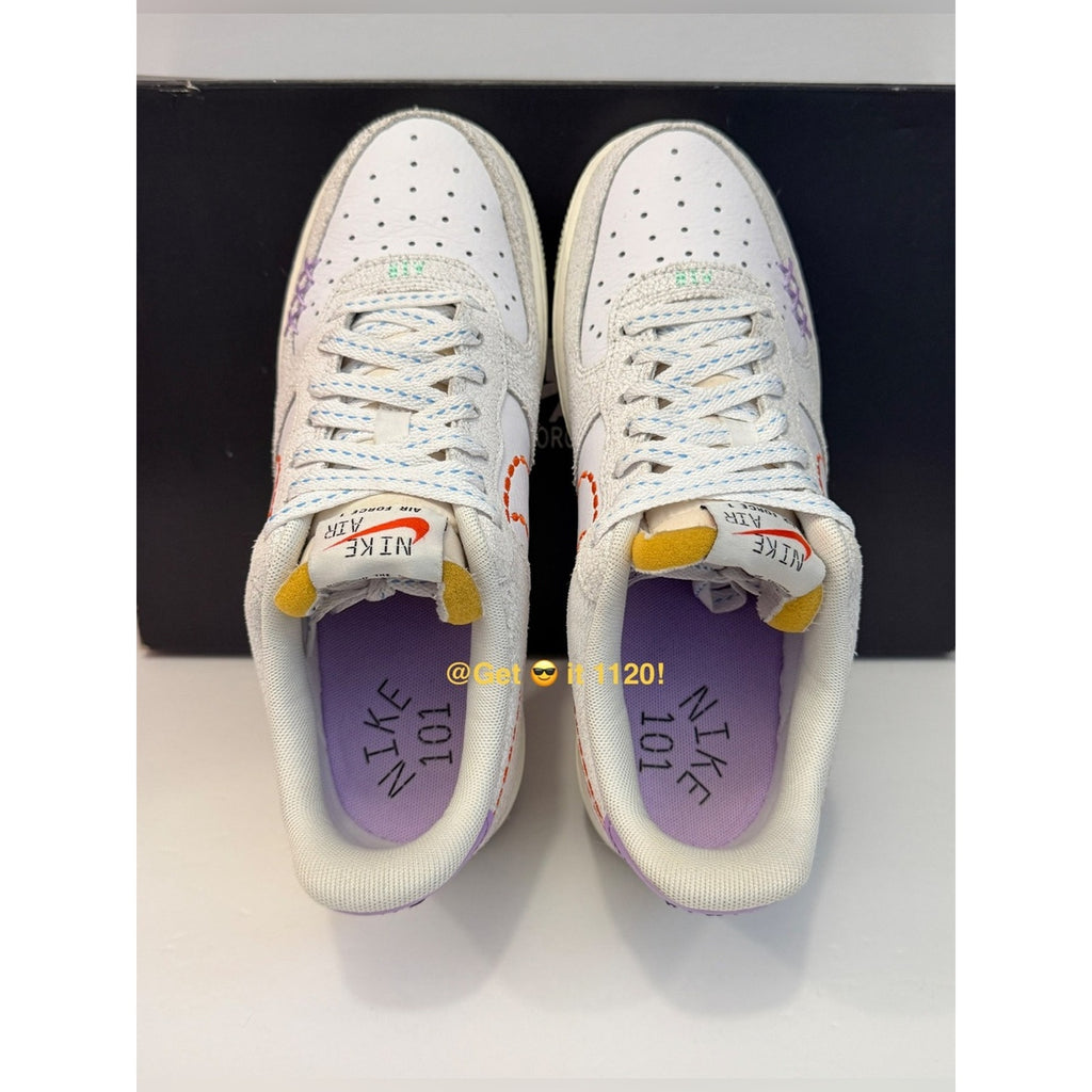 Nike Air Force 1 '07 SE 101 Women's Shoes DX2348-100 White Size 8 (Dead-stock)
