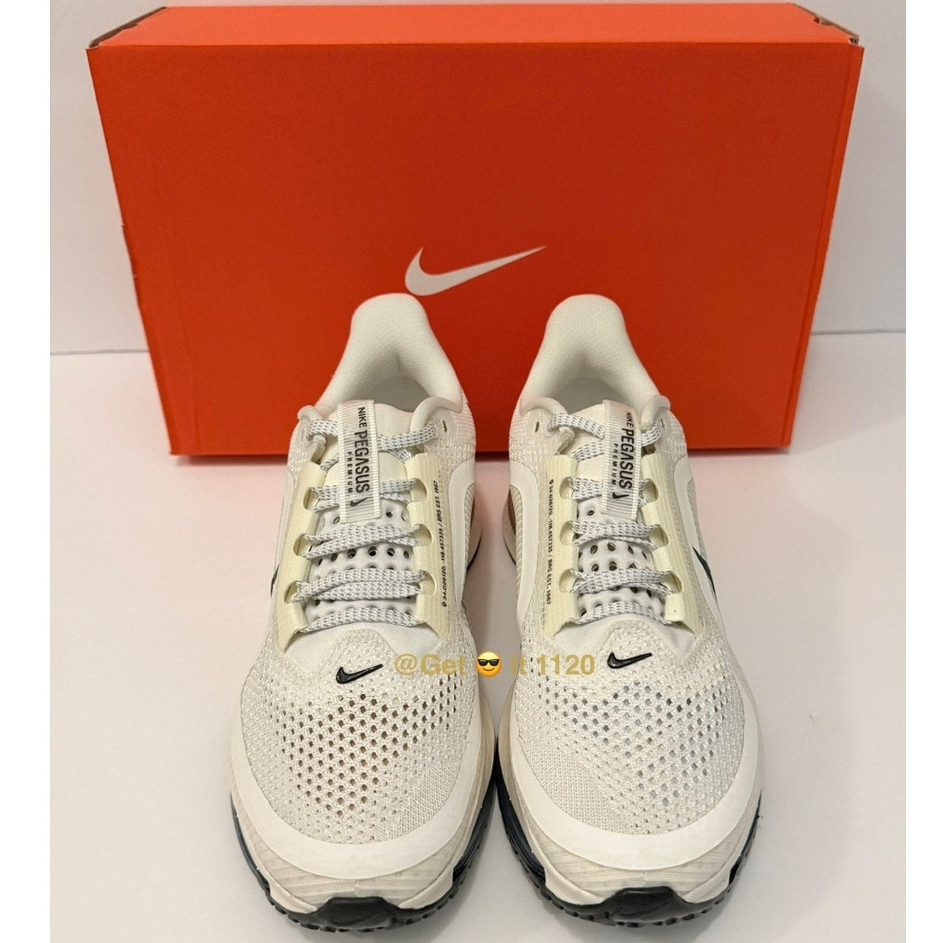 Nike Pegasus Premium (Sail Off Noir) Women's Road Running Shoes HQ2593-106