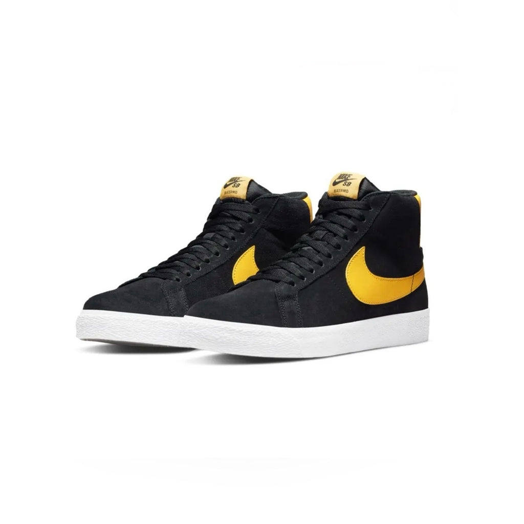Nike SB Zoom Blazer Mid (Black University Gold) Skate Shoes 864349-009