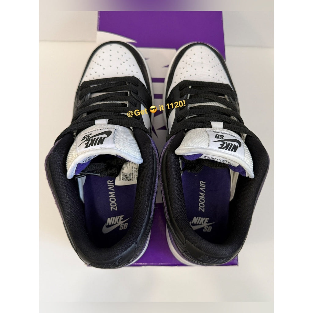 Nike SB Dunk Low Pro Men’s Skate Shoes BQ6817-500 Court Purple Size M 6 | W 7.5