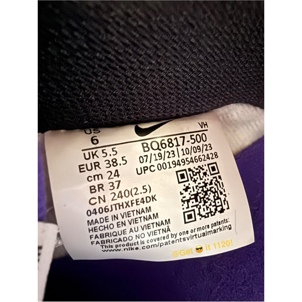 Nike SB Dunk Low Pro Men’s Skate Shoes BQ6817-500 Court Purple Size M 6 | W 7.5