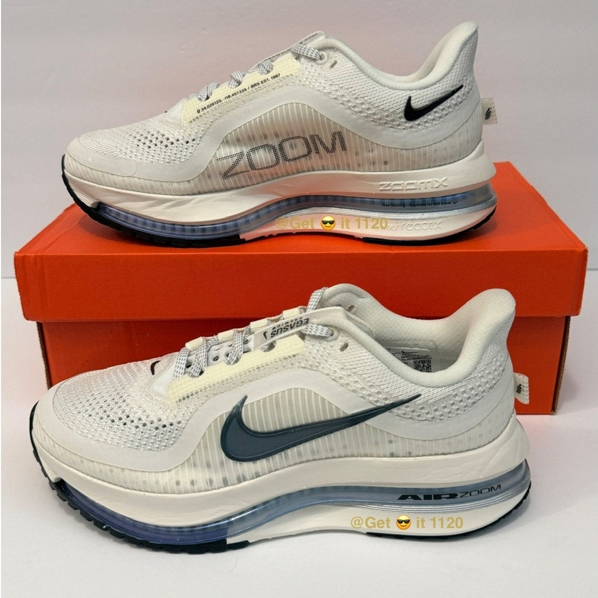 Nike Pegasus Premium (Sail Off Noir) Women's Road Running Shoes HQ2593-106