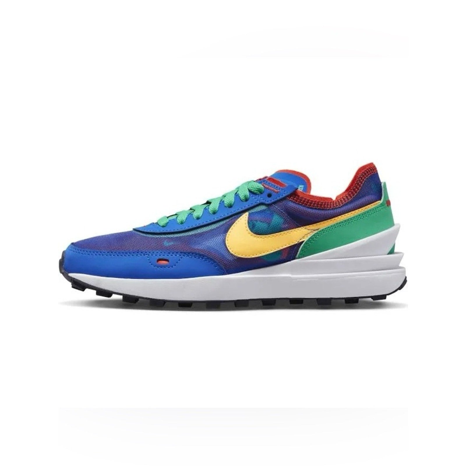 Nike Waffle One (Game Royal Citron Green) Women's Shoes DC2533-402 Size 8