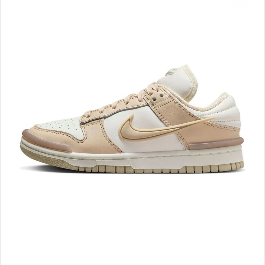 Nike Dunk Low Twist Sanddrift Women's Shoes DZ2794-102 Sail Pink Oxford Size 7.5