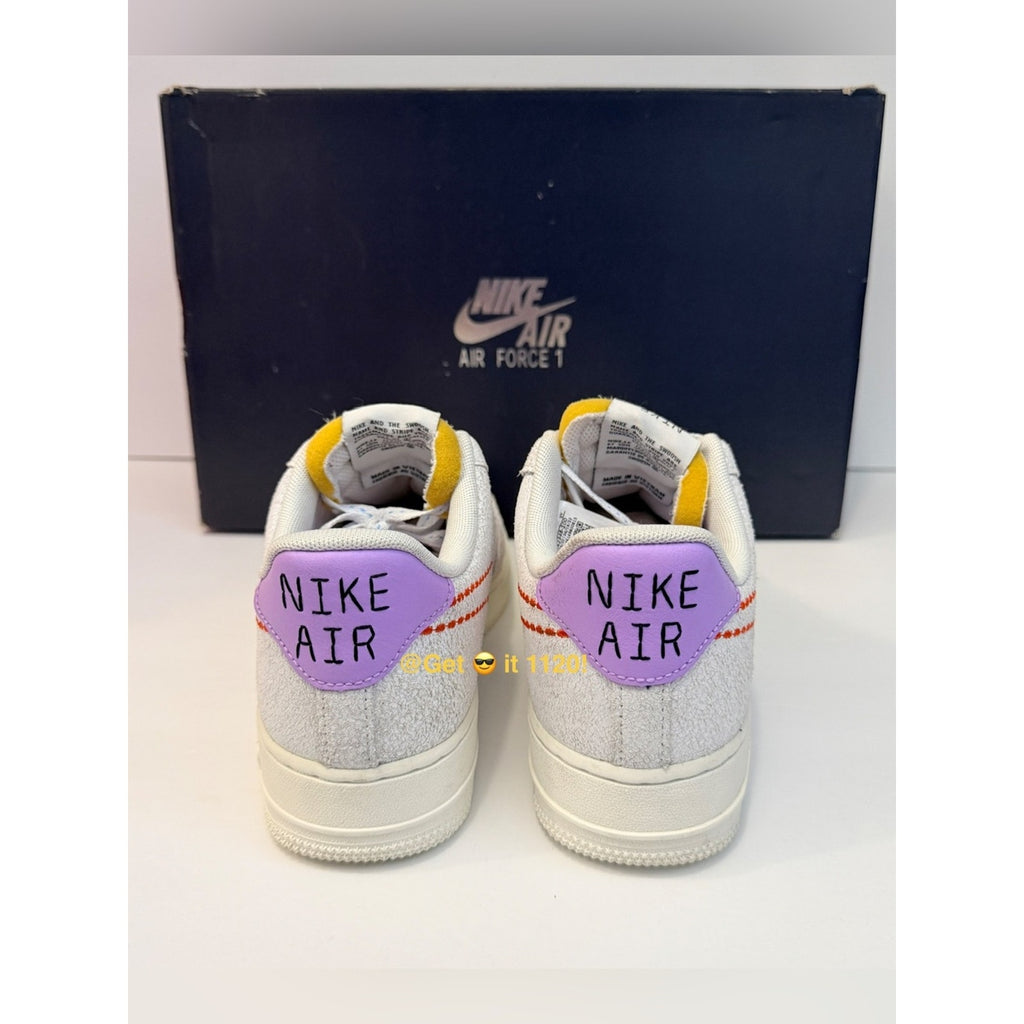 Nike Air Force 1 '07 SE 101 Women's Shoes DX2348-100 White Size 8 (Dead-stock)