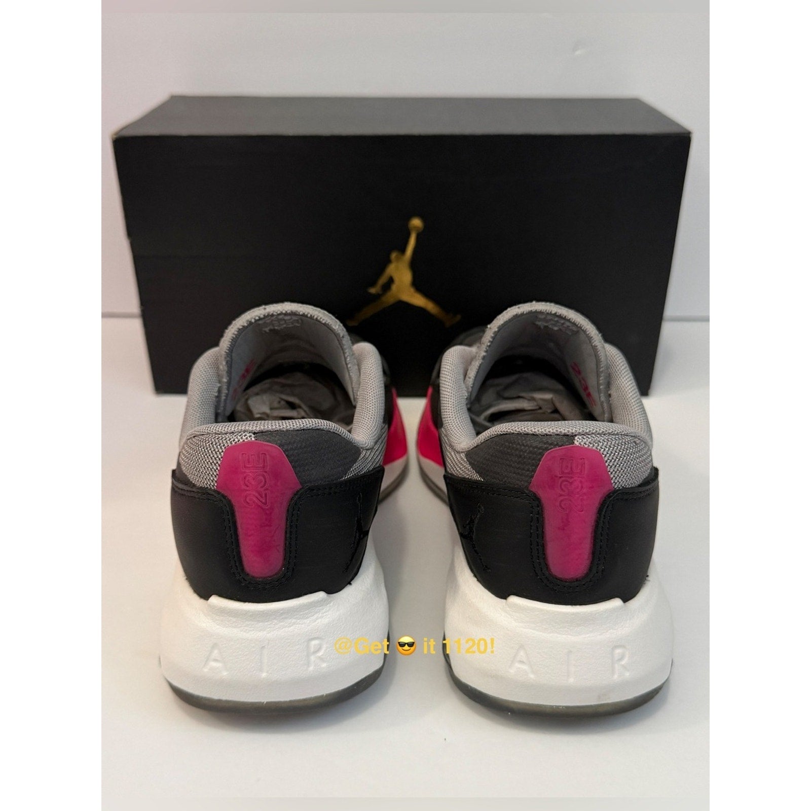 Air Jordan 200E Blink Women’s Shoes DH7381-080 Size 7.5 Grey Pink (Dead-stock)
