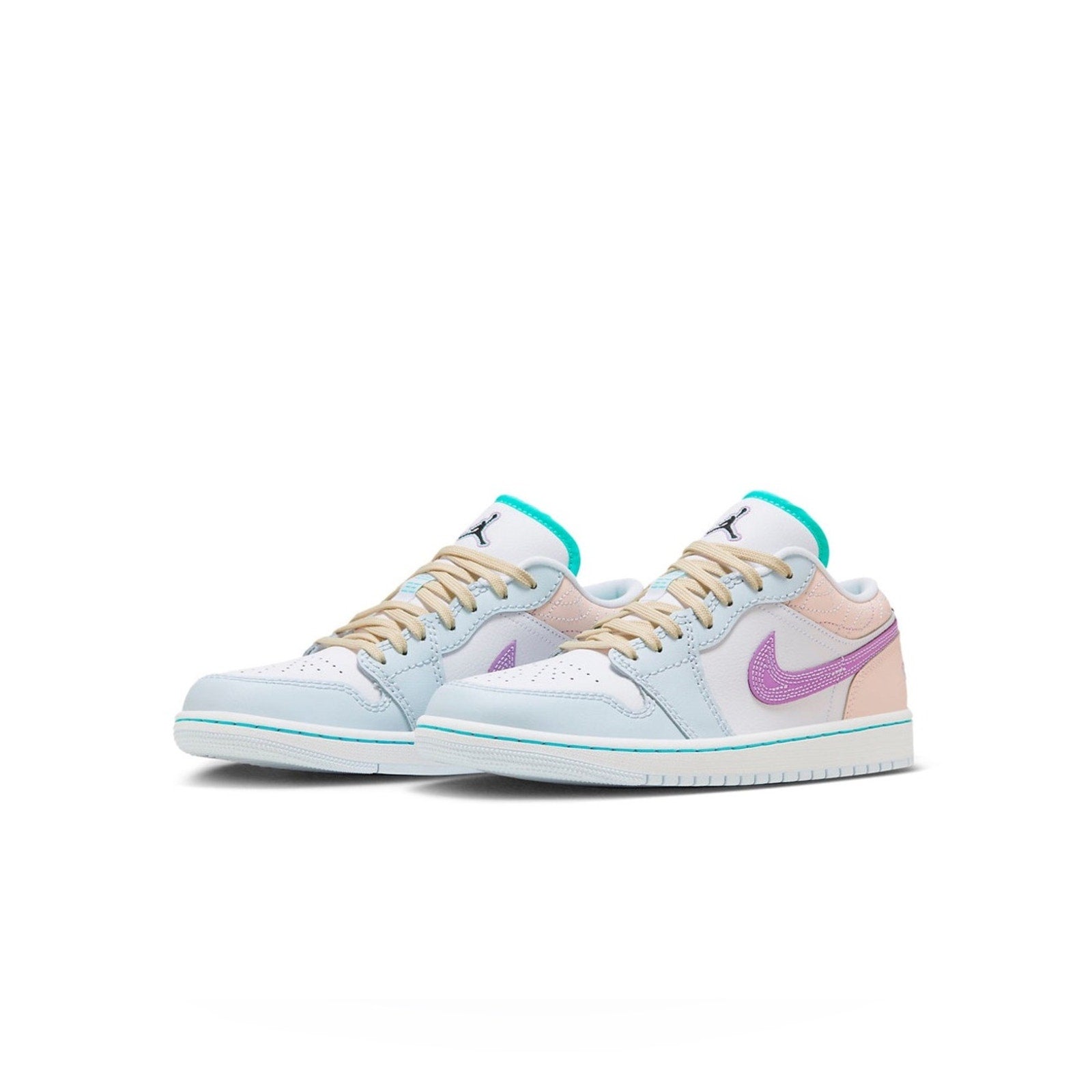Air Jordan 1 Low (Multi-Color Sashiko) Women’s Shoes FV3623-151 Size 7.5