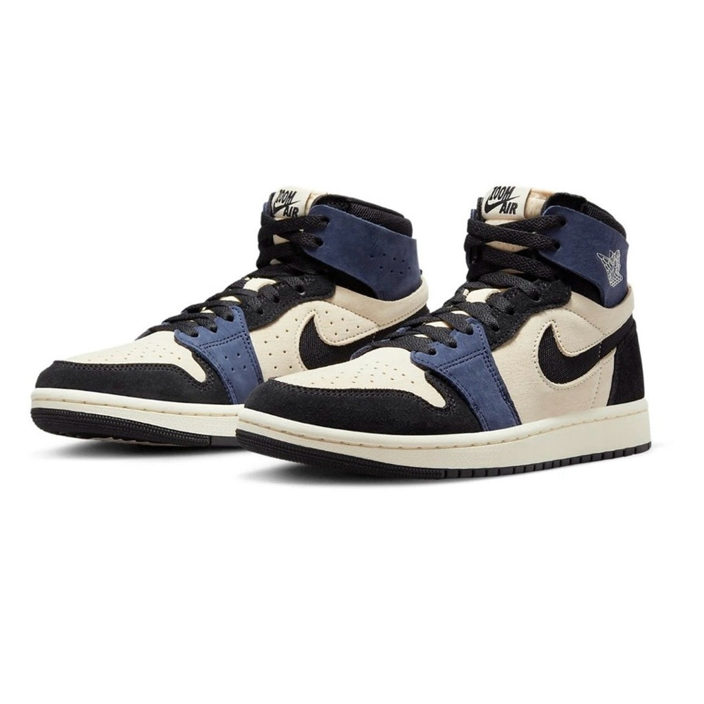 Air Jordan 1 High Zoom CMFT 2 (Muslin Blackened Blue) Women's Shoes DV1305-104