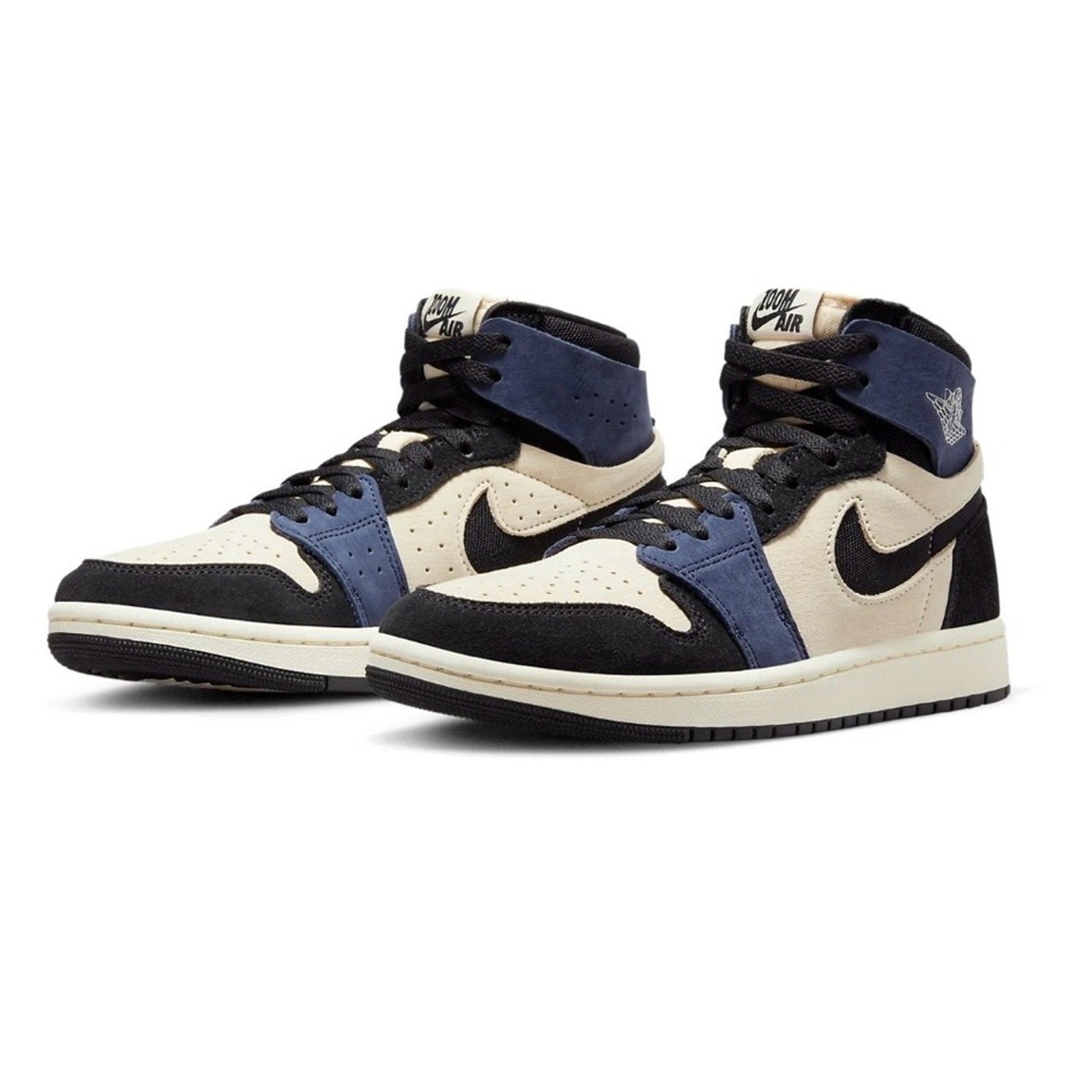 Air Jordan 1 High Zoom CMFT 2 (Muslin Blackened Blue) Women's Shoes DV1305-104