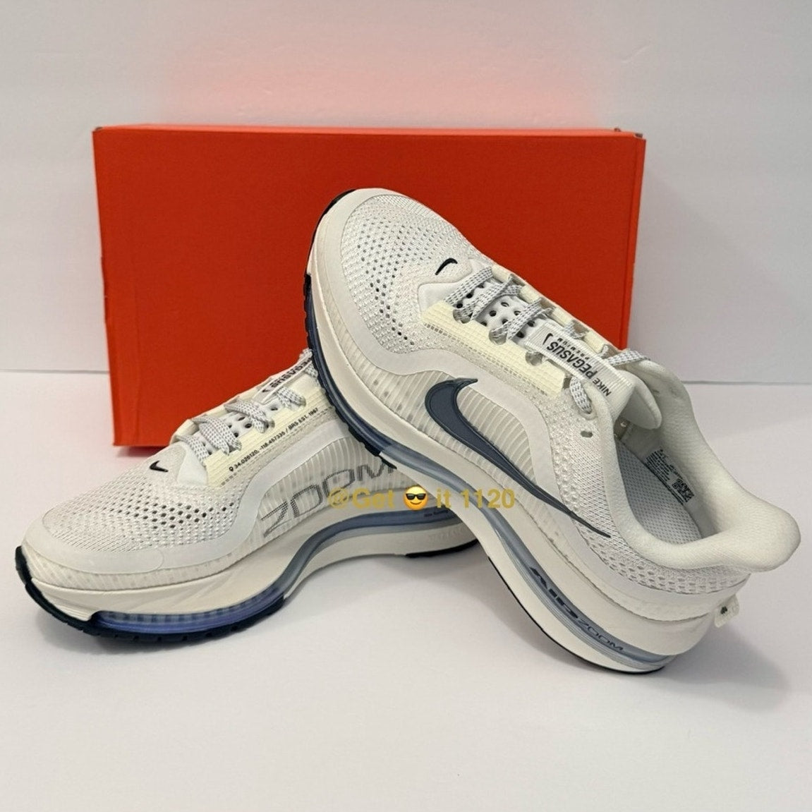 Nike Pegasus Premium (Sail Off Noir) Women's Road Running Shoes HQ2593-106