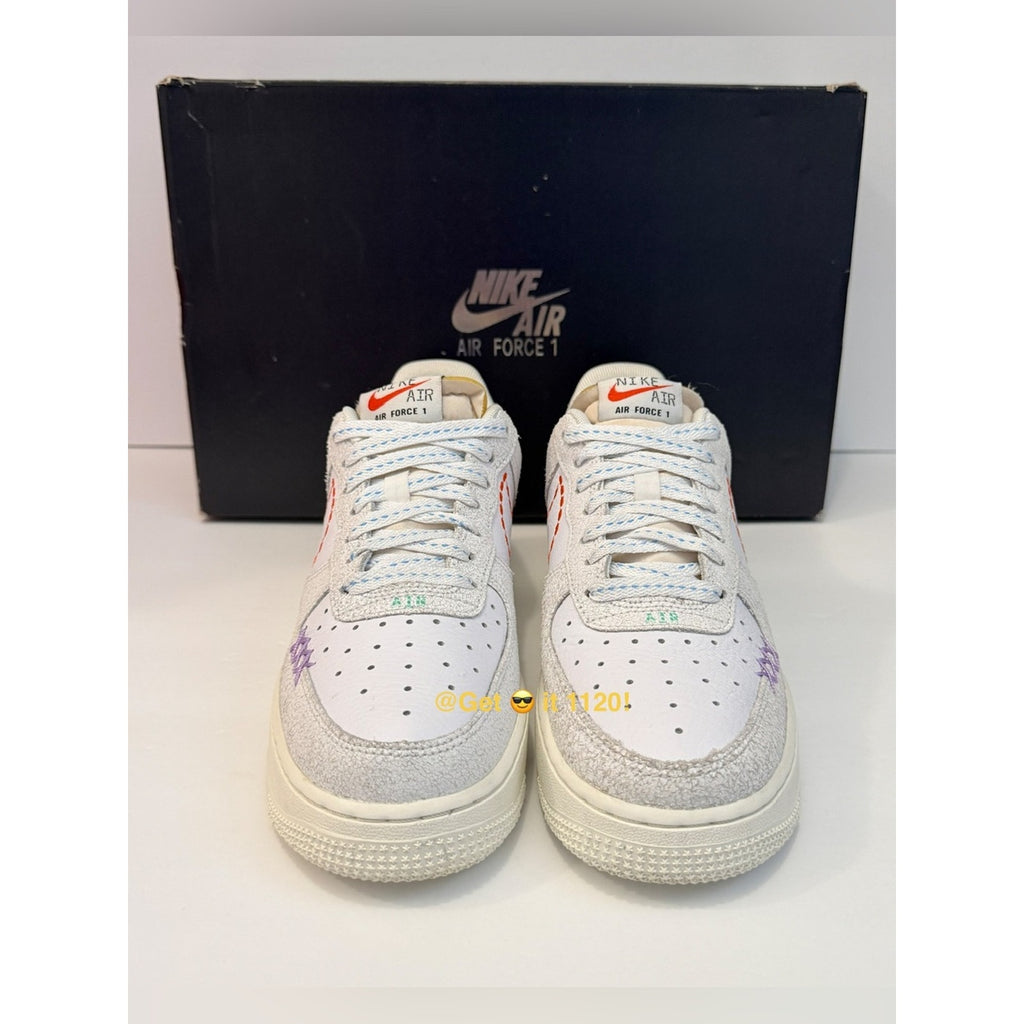 Nike Air Force 1 '07 SE 101 Women's Shoes DX2348-100 White Size 8 (Dead-stock)