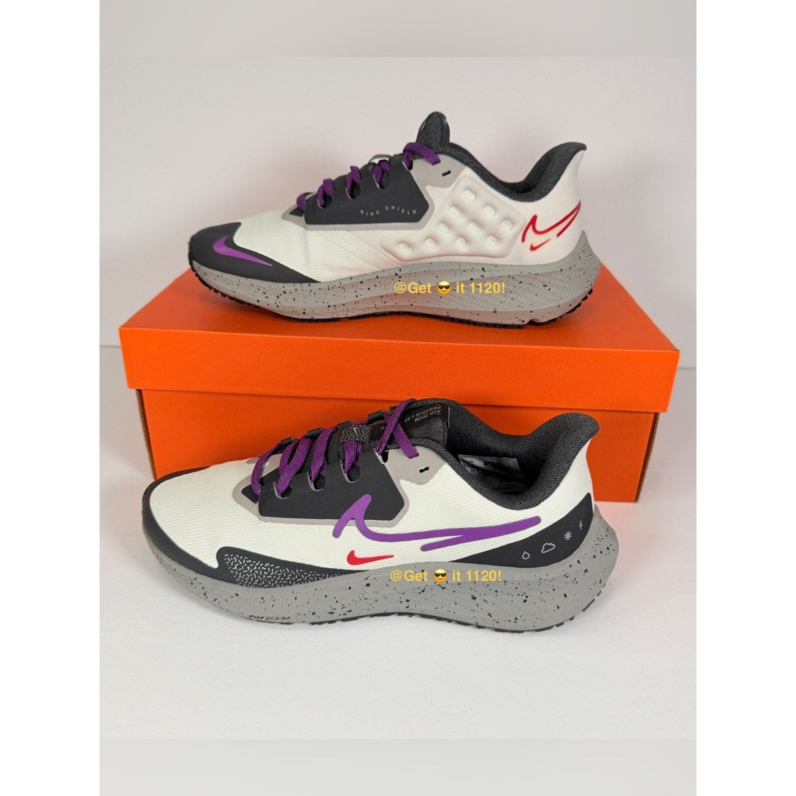 Nike Pegasus 39 Shield Women's Weatherized Road Running Shoes DO7626-003